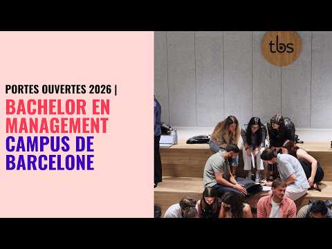 Portes ouvertes 2026 | Bachelor in Management - Campus de Barcelone thumbnail