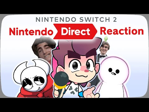 me and the boys react to Nintendo Switch 2 Direct thumbnail