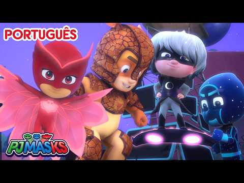 Montanha Romeo 🌙  PJ Masks em Português episódios completos 🦸 Desenhos animados thumbnail