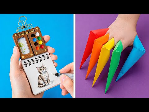 Fun Art & Craft Ideas 🎨 Things To Do When You're BORED thumbnail