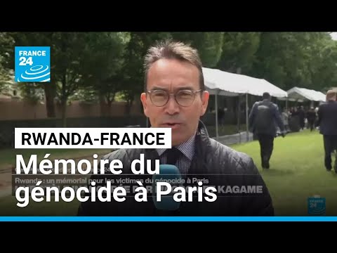 Rwanda-France : un mémorial pour les victimes du génocide inaugurée à Paris • FRANCE 24 thumbnail