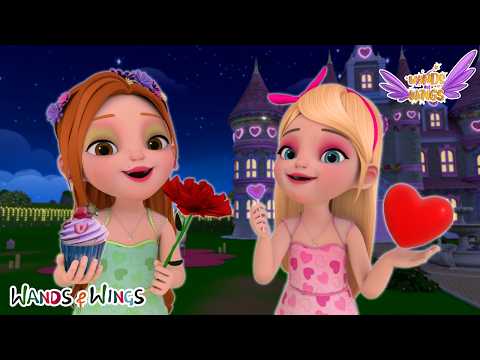 Princess Valentine’s Day💖| Magical Valentine Song | Nursery Rhyme | Wands And Wings thumbnail