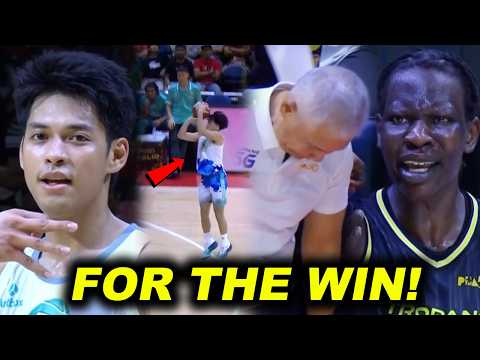 WILD ENDING! Tyler Tio for the Win! Iyak si Bol Bol at Coach Chot sa Dulo! Mamaw si Ricci Rivero! thumbnail