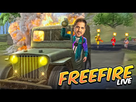FREE FIRE LIVE WITH AMITBHAI ? GRANDMASTER LOBBY ? #iQOOZ10R #iQOO thumbnail