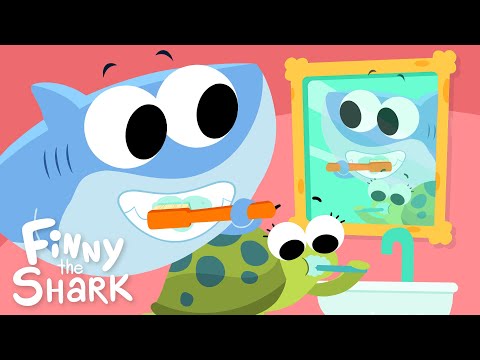 Brush Your Teeth | Kids Song | Finny The Shark thumbnail