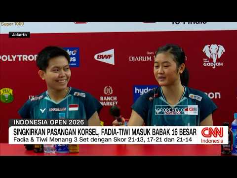 Fadia Tiwi Melaju ke Babak 16 Besar Indonesia Open 2026 thumbnail