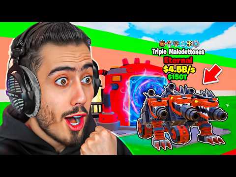 اولة مرة يطلعلي السيكرت الجديد بالمشين 🔥😱 (دمجت 50 برين روت) !! thumbnail
