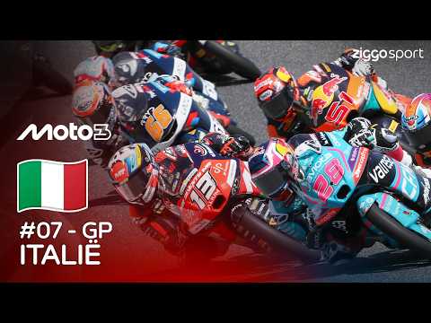 WAT EEN FENOMENALE INHAALACTIE VOOR DE WINST!! 🤯🥵 | Samenvatting GP van Italië | Moto3 thumbnail