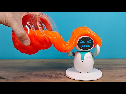 ¡El SLIME y los Orbeez volvieron loco al robot Eilik! thumbnail
