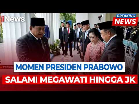 Momen Presiden Prabowo Salami Megawati hingga JK Usai Upacara Hari Pancasila | BREAKING NEWS thumbnail