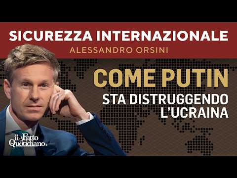 Come Putin sta distruggendo l’Ucraina. La diretta con Alessandro Orsini thumbnail