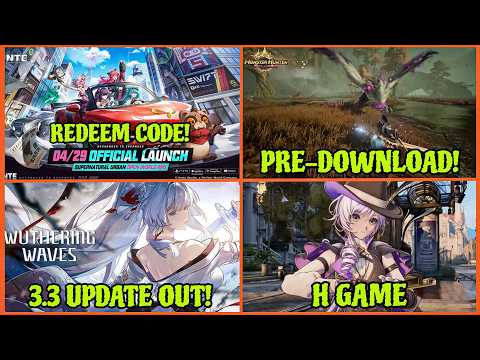NTE Mobile Server Time?, Monster Hunter Outlanders, Tencent H Game, Wuthering Waves | Hindi | thumbnail