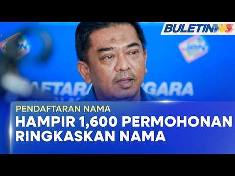 PENDAFTARAN NAMA | JPN Terima 1,575 Permohonan Ringkaskan Nama Sejak 2024 thumbnail
