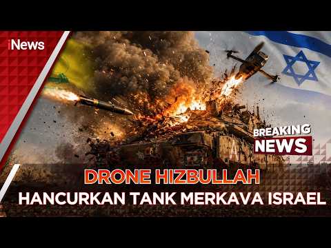 ?BREAKING NEWS | DRONE HIZBULLAH HANCURKAN TANK MERKAVA ISRAEL (17/05) thumbnail