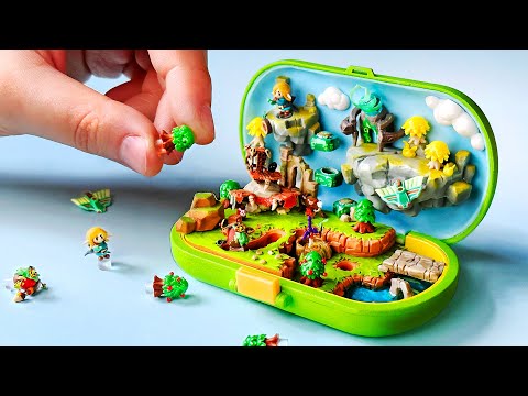I made Tiny Zelda Polly Pocket - ASMR thumbnail