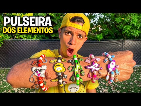 FIZ AS PULSEIRAS DOS ELEMENTOS *Os Rosa gostaram ? thumbnail