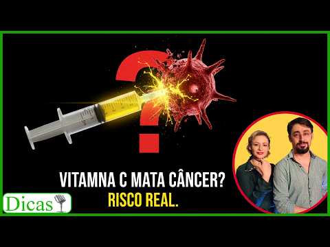 🟢Câncer e Altas Doses de Vitamina C: Os riscos de tratamentos sem comprovação científica | Corte thumbnail