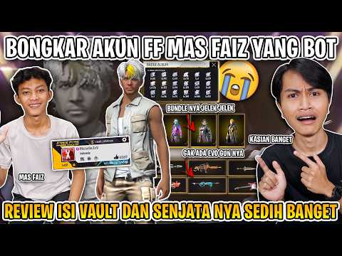 TERNYATA AKUN MAS FAIZ BOT BANGET ? PANTESAN DIA MAU RAWAT FF BANG ALDI TV ☹️ thumbnail