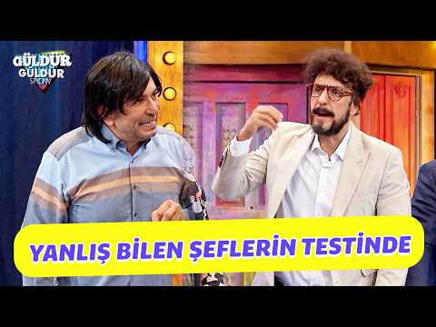Yanlış Bilen Şeflerin Testinde! - Güldür Güldür Show thumbnail