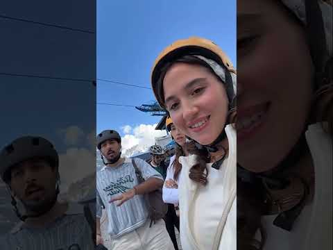 يوم مجنون في سويسرا 🇨🇭 | سارة ركبت الزحليقة وهي حامل 😱😭 thumbnail