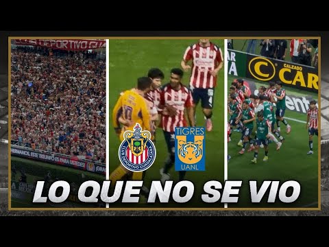 ?Drama, P3L3AS, Ambiente | Lo que no se vio del Chivas vs Tigres thumbnail