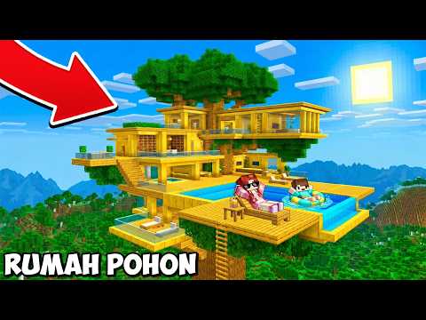 MAMA & BOCIL BIKIN RUMAH POHON PALING MAHAL FULL EMAS BERKILAU ✨ thumbnail