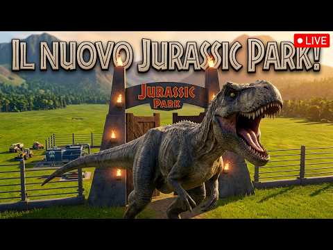 COSTRUISCO IL MIO NUOVO JURASSIC PARK IN LIVE! thumbnail