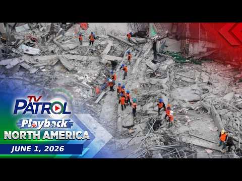 TV Patrol Playback North America | June 1, 2026 thumbnail