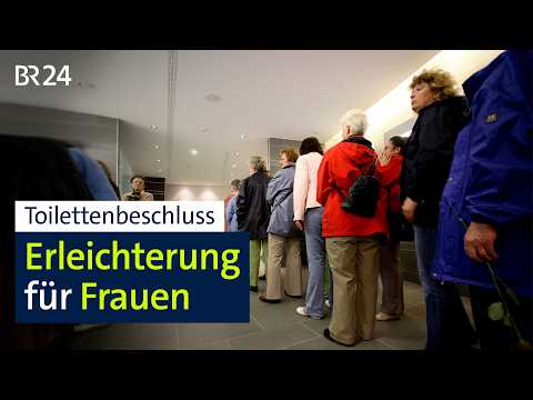Grüne fordern mehr Frauenklos | BR24 thumbnail