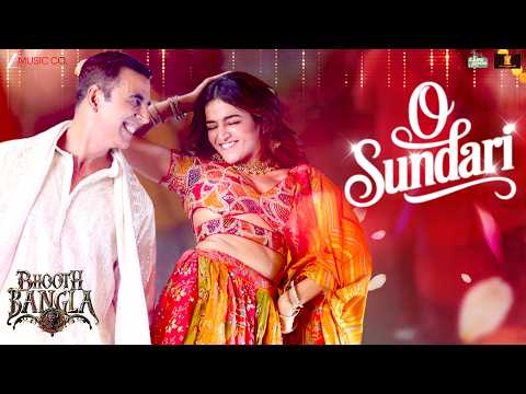 O Sundari - Bhooth Bangla | Akshay Kumar, Wamiqa, Mithila | Vishal Mishra, Nakash, Antara | Lyrical thumbnail
