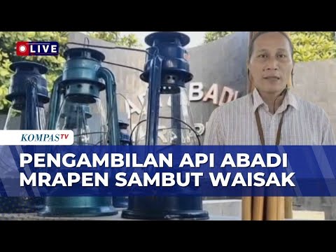 Terbaru! Prosesi Pengambilan Api Abadi Mrapen di Grobogan Jelang Waisak 2026 | SAPA PAGI thumbnail