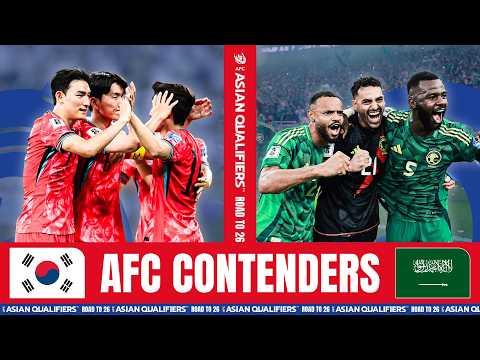 KOREA REPUBLIC & SAUDI ARABIA – ROAD TO FIFA WORLD CUP 2026 🍿 | AFC CONTENDERS thumbnail