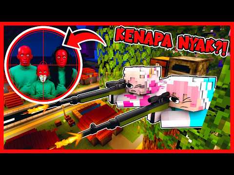 ATUN & MOMON MENEMBAK KELUARGA ROBBI KENAPA NYAK !! Feat @sapipurba Minecraft thumbnail