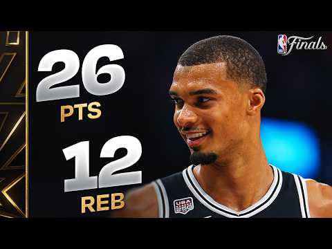 Wemby Drops 26 PTS & 12 REB in NBA Finals Debut | June 3, 2026 thumbnail
