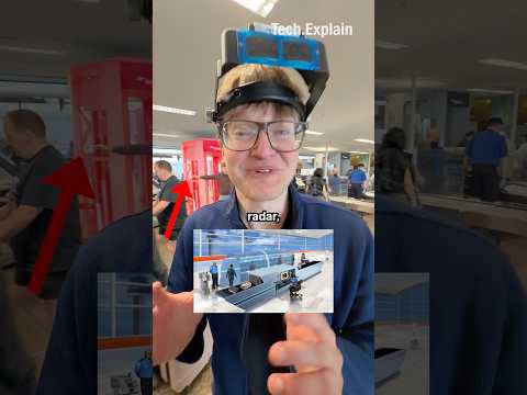 How does a TSA scanner see through your clothes? thumbnail