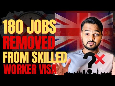 180 Jobs Removed from UK Skilled Worker Visa | What is the New Temporary Shortage List (TSL)? thumbnail