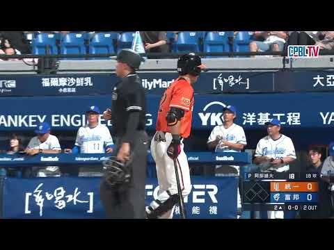 05/20 統一 VS 富邦 賽後，阿部雄大單場7局奪下6次三振，改寫個人單場新高，並取得個人一軍生涯第二勝 thumbnail