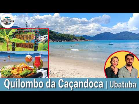 🟢Conheça essa praia secreta em Ubatuba antes que fique lotada | O Guia do Farol visita a Caçandoca! thumbnail