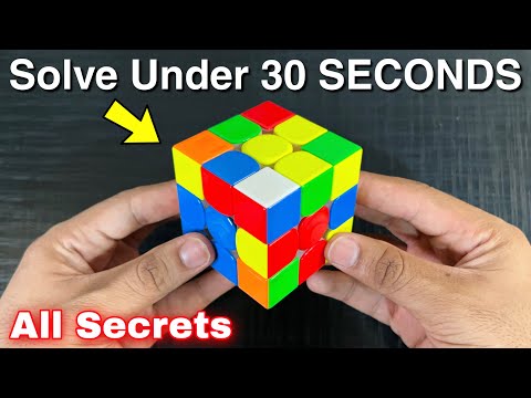 How to Solve a Rubik's Cube UNDER 30 SECONDS! ⏱️ (Ultimate Guide) thumbnail