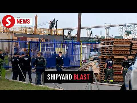 One dead, 36 injured in explosion at New York dry dock thumbnail