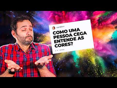 COMO uma PESSOA CEGA ENTENDE as CORES? #IberêResponde thumbnail