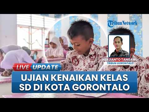 Siswa SDN 38 Hulondalangi Gorontalo Ikuti Asesmen Kenaikan Kelas, Orangtua Setia Menunggu di Gerbang thumbnail