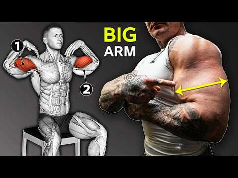 9 Best Biceps and Triceps Exercises for Bigger Arms AT GYM thumbnail