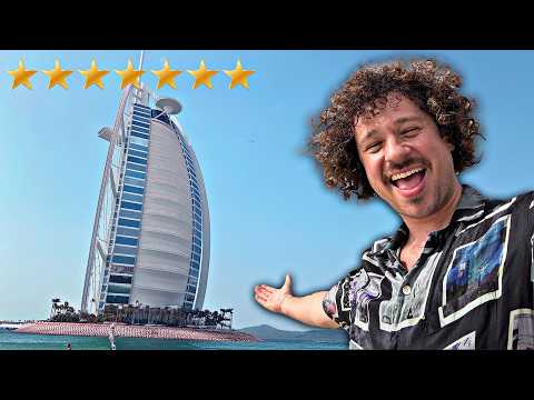 Me quedé en el hotel “más lujoso” de todo el mundo: ¿es verdad? | BURJ AL ARAB  thumbnail