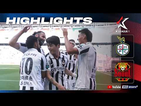HIGHLIGHTS : DAEJEON HANA vs FC SEOUL | 2026 K LEAGUE 1 (R15) thumbnail