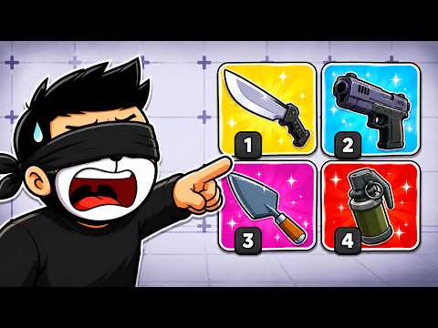 ปิดตาสุ่มอาวุธ 😎 Roblox Rivals! thumbnail