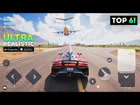 TOP 6 Best Open World Racing Games For Android & IOS 2025 *MUST TRY* thumbnail