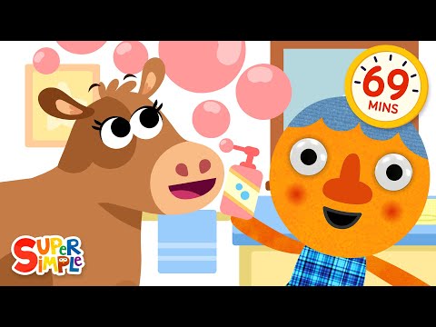 Clara The Cow + More | 1 Hour of Fun with Super Simple Songs! thumbnail