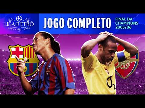 BARCELONA 2X1 ARSENAL | JOGO COMPLETO COM IMAGENS | FINAL DA CHAMPIONS 2005/06 thumbnail