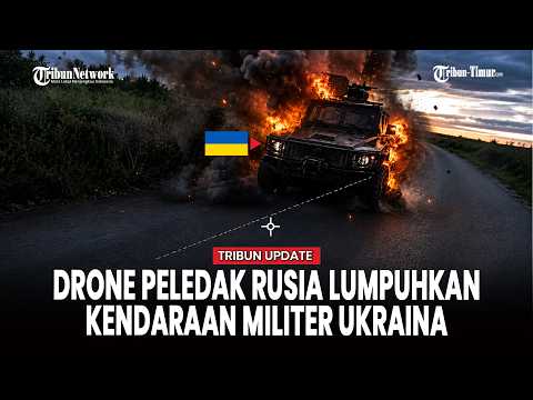 Drone Peledak Rusia Mengamuk! Pasukan dan Artileri Ukraina Diburu Satu per Satu thumbnail